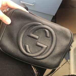 Authentic Gucci Soho crossbody bag